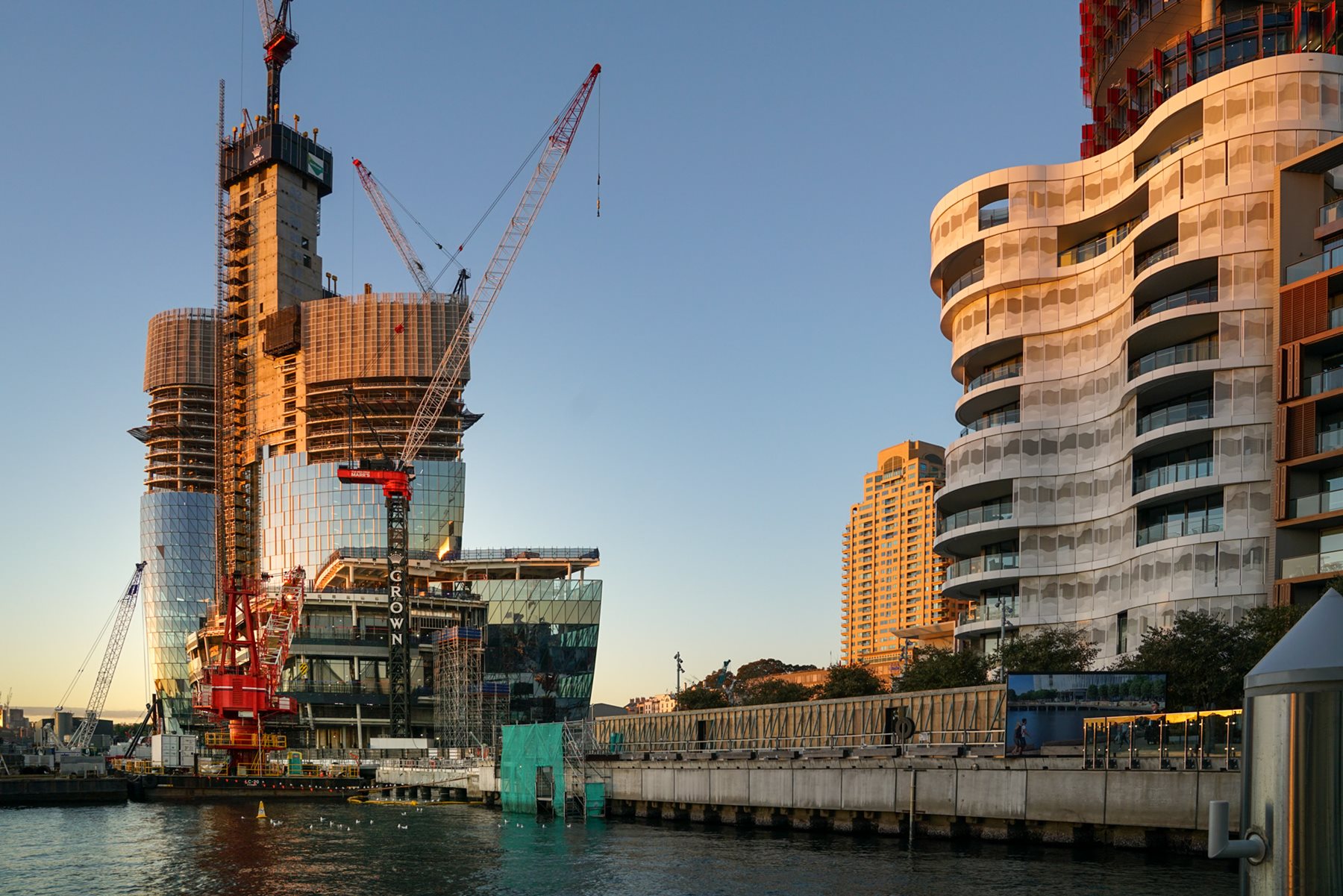 Crown Sydney Participation Plan Progress Harbour View